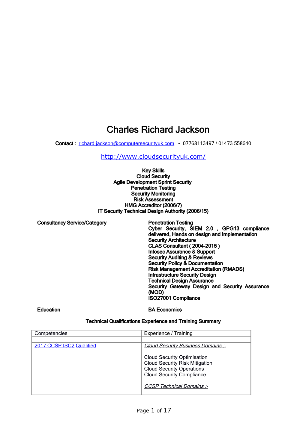 Charles Richard Jackson