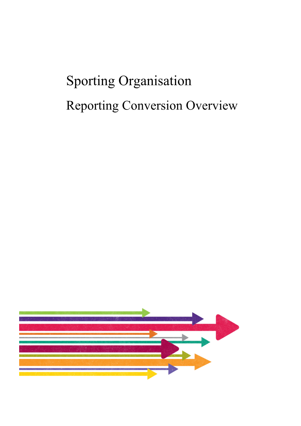 Sporting Organisation