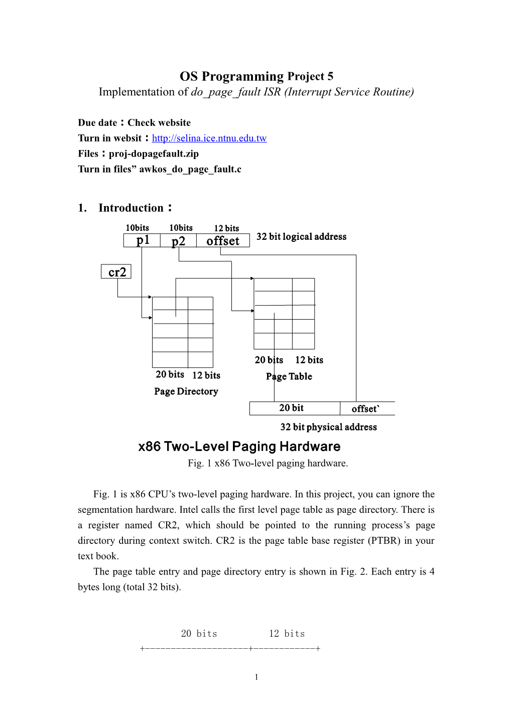 OS Programming Project 5