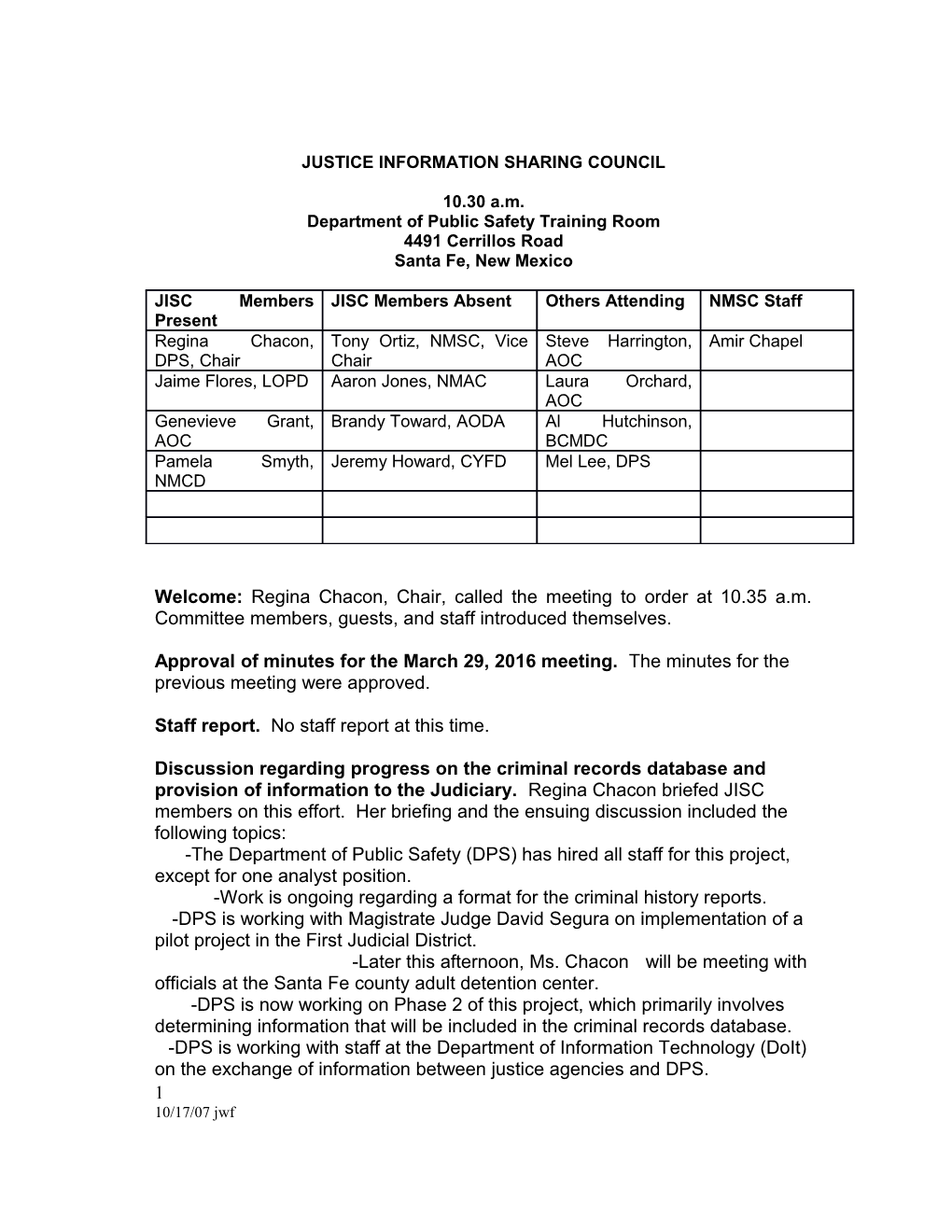 New Mexico Sentencing Commission