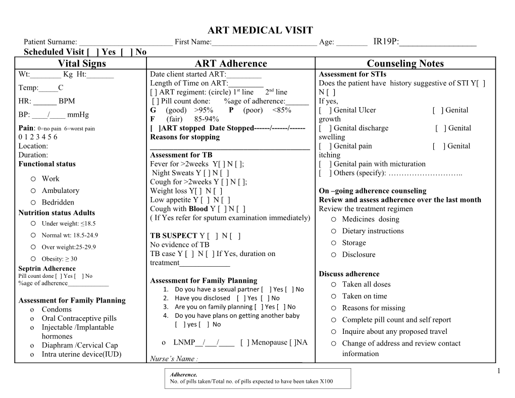 Mhhccd Acute Medical Visit