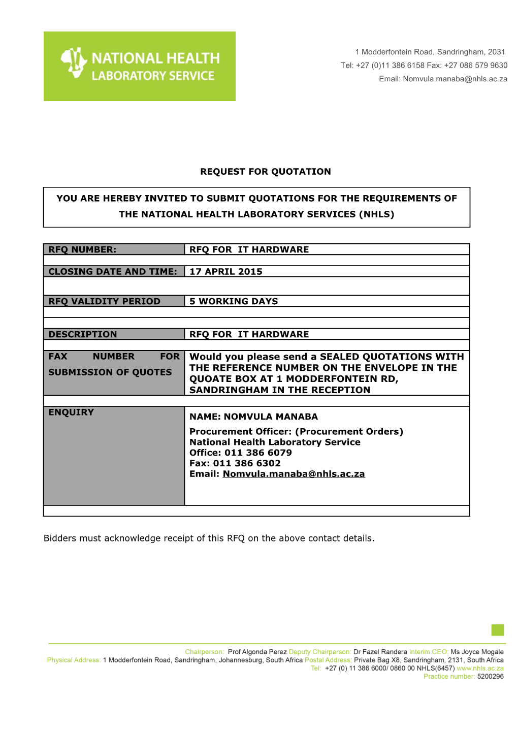 SITA Fax Cover (Print) R3.0A (Feb 2001)