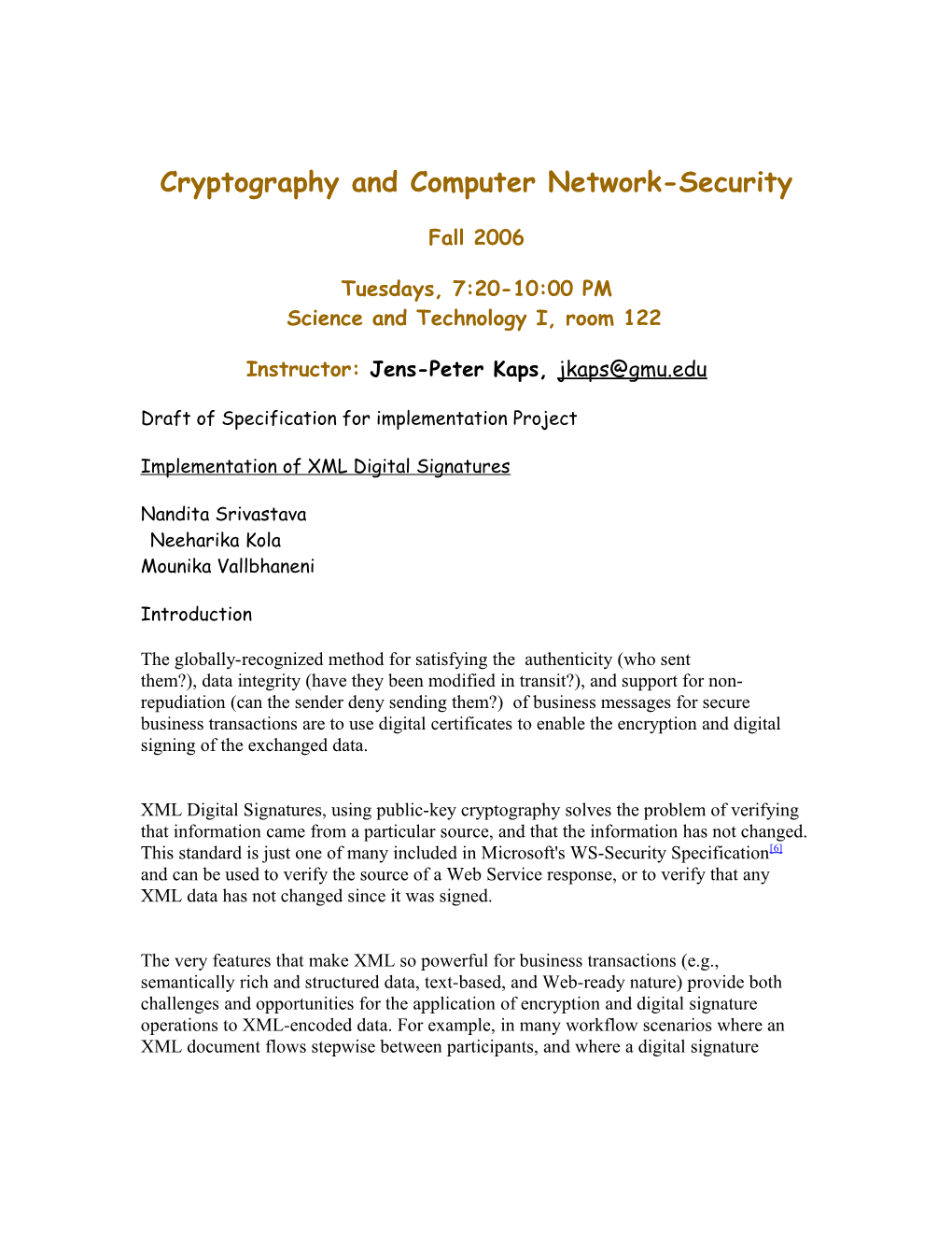 Cryptography and Computer Network-Security