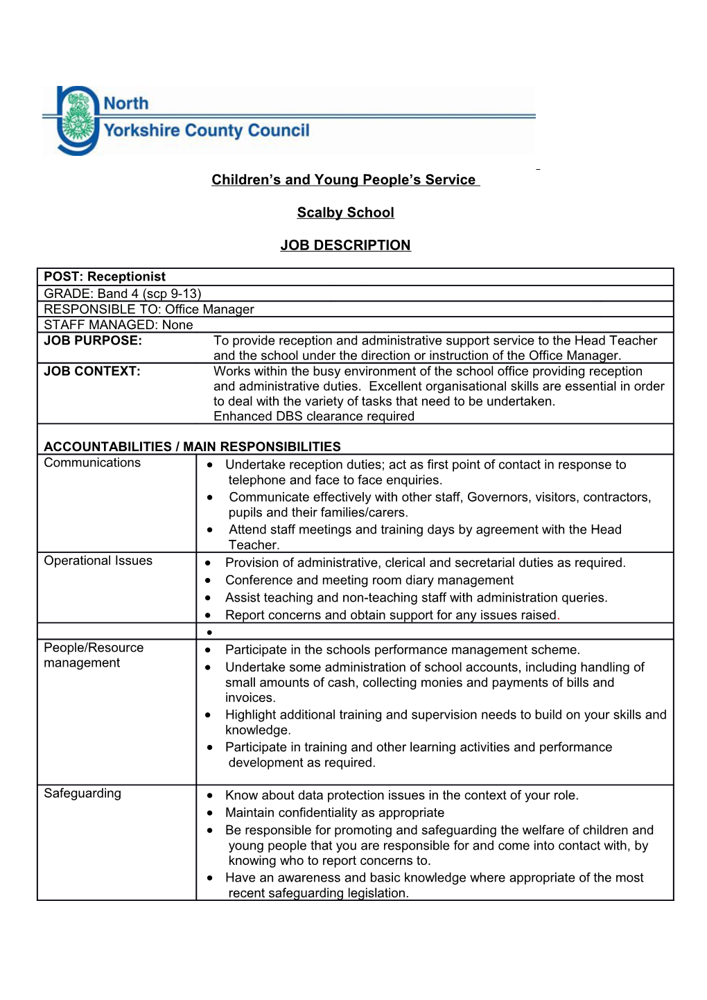 Administrative Roles Template JD's B3-9
