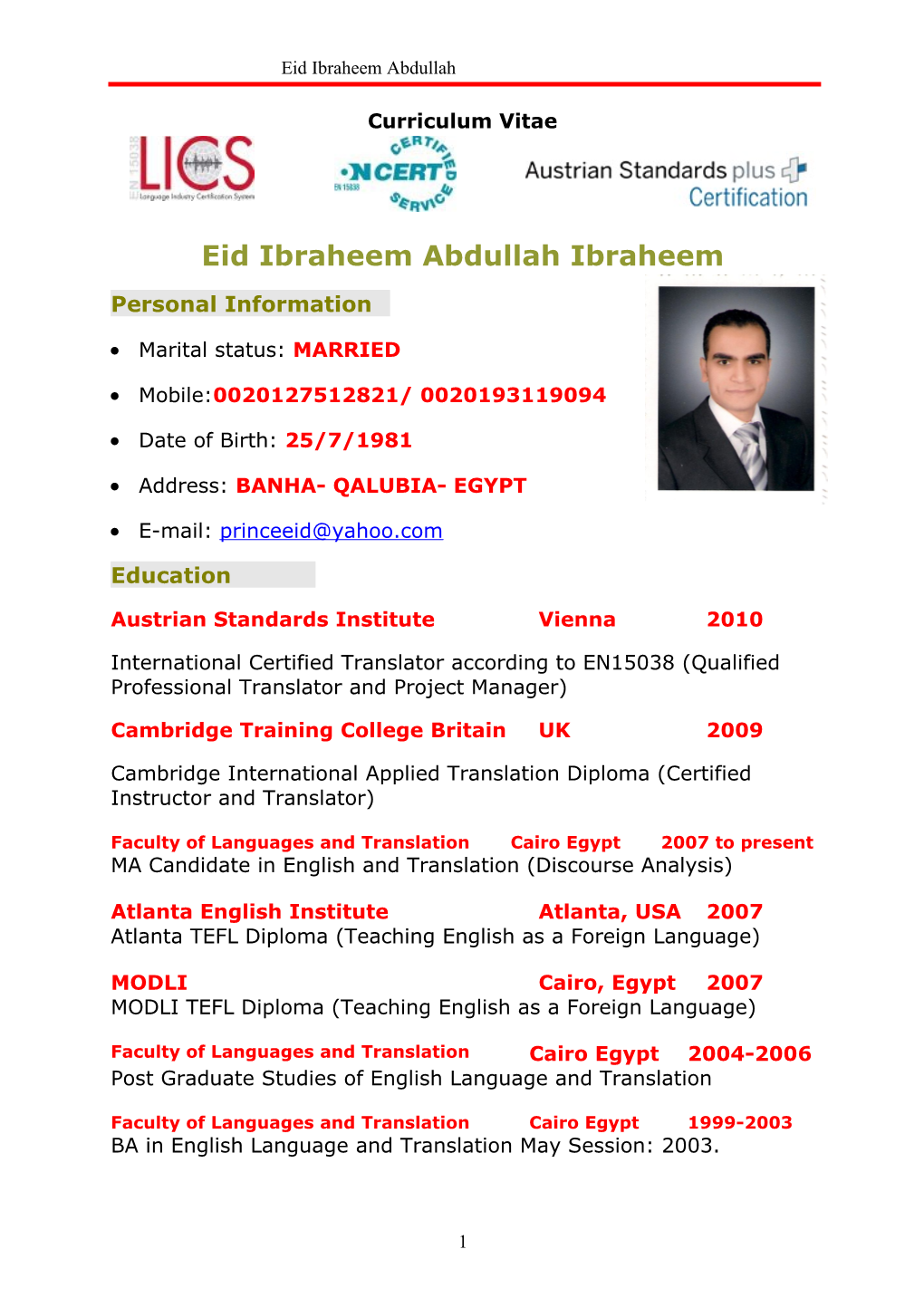 Eid Ibraheem Abdullah Ibraheem