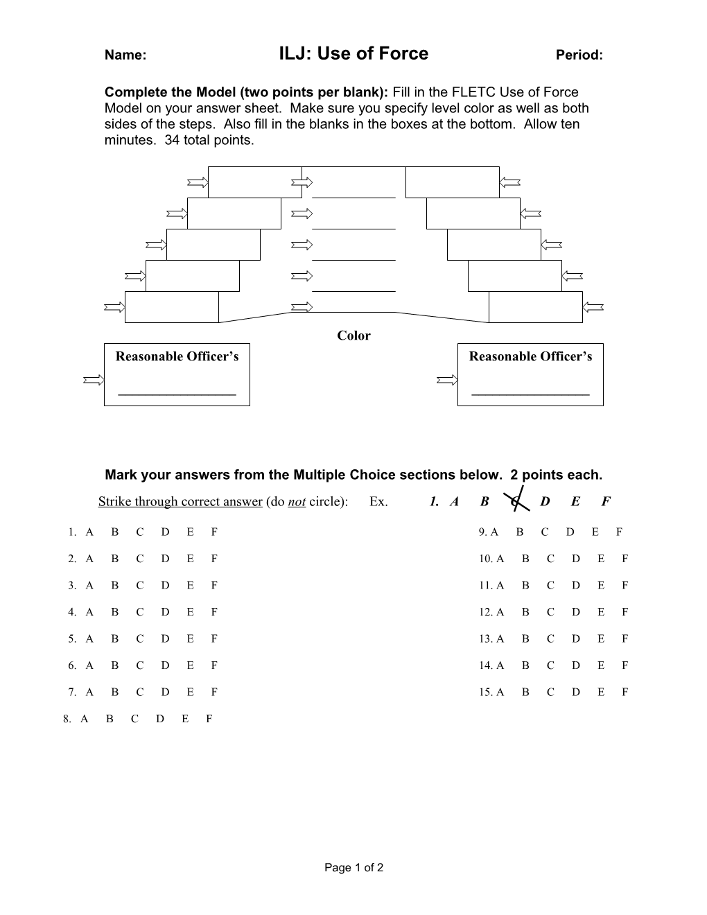 Name: ILJ: Use of Force Period