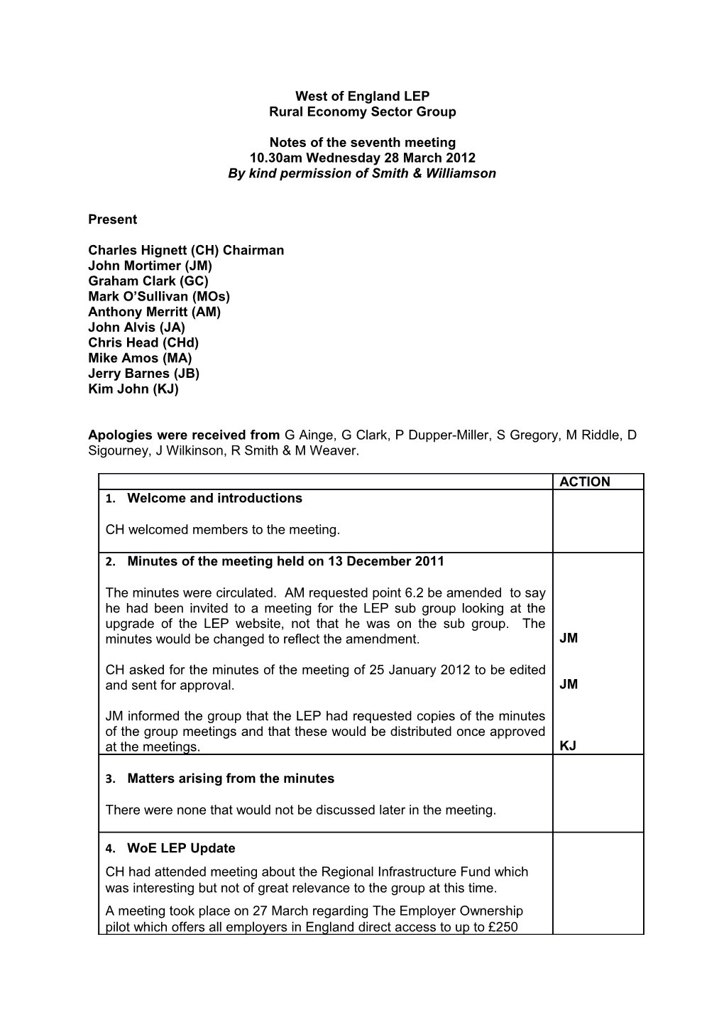 Rural Economy Sector Group s1