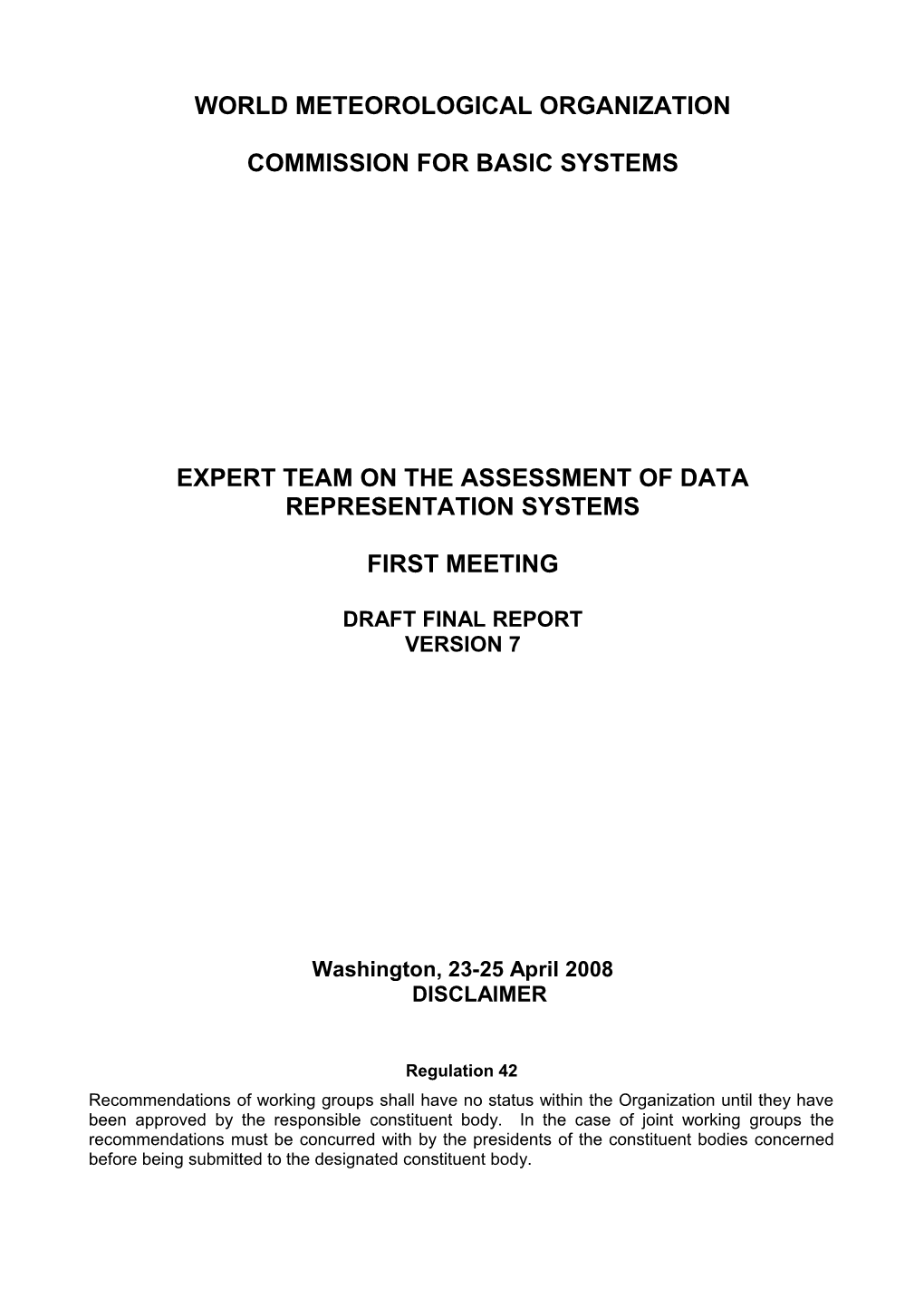 Report of ET on Integrated Data Management - 2002