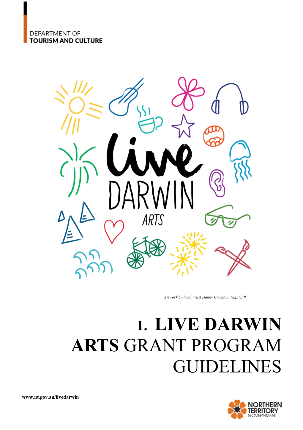 Live Darwin Arts Guidelines