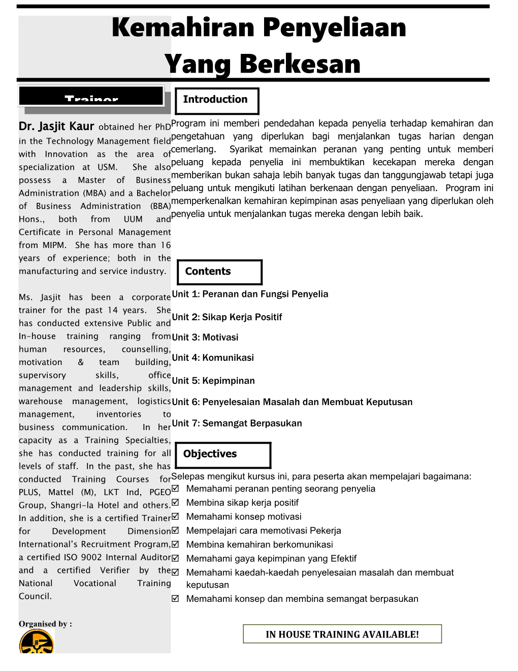 Completed Registration Form Received by Fax Or Email to FMM Institute Would Be Deemed As