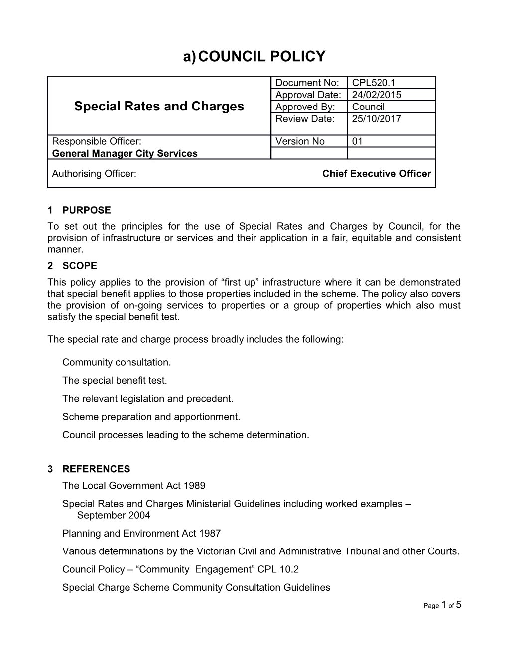 Procedure Or Work Instruction Template