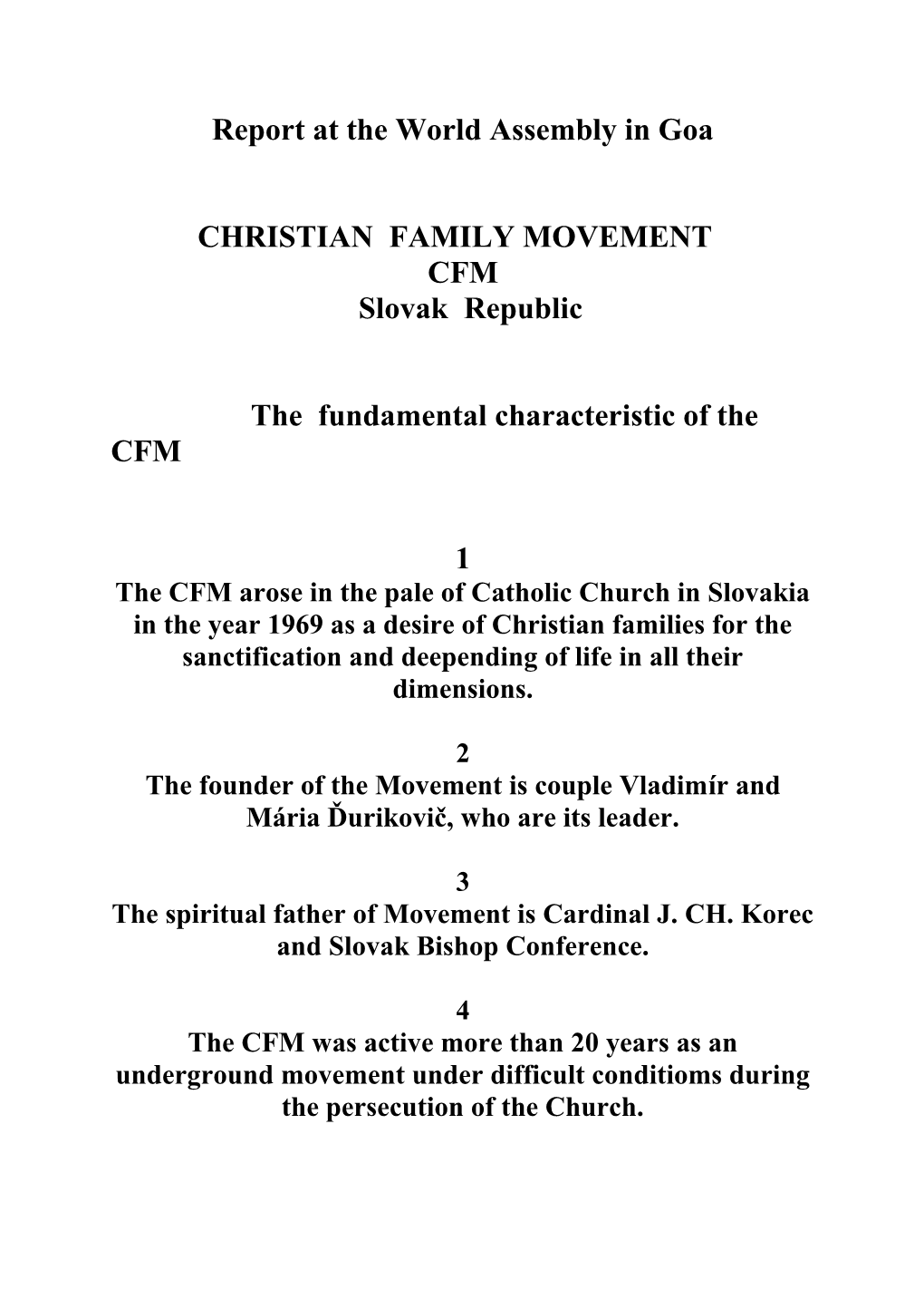Christian Family Movement