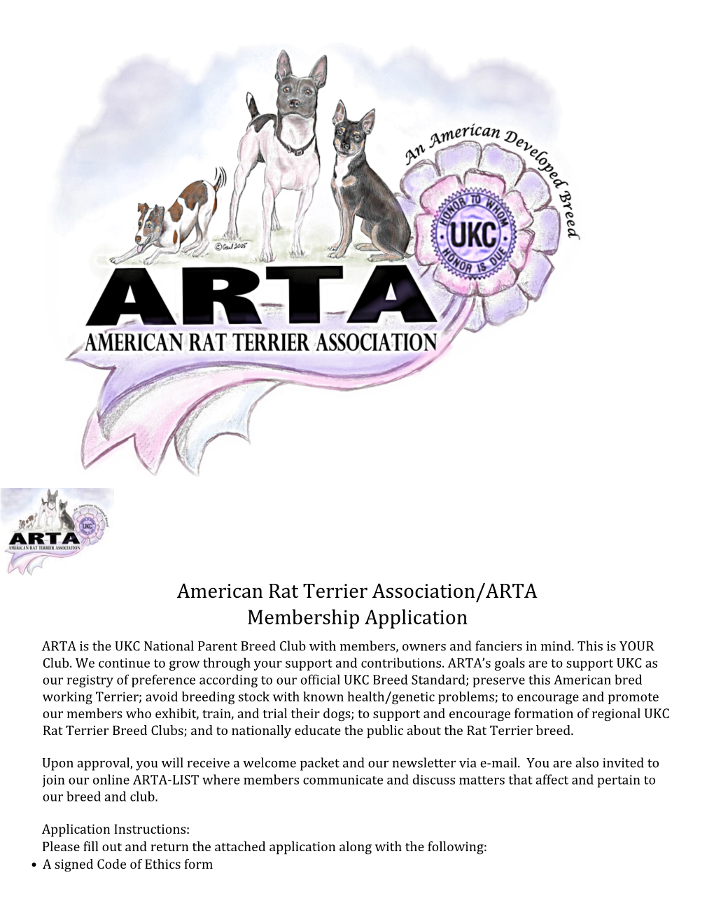 American Rat Terrier Association/ARTA