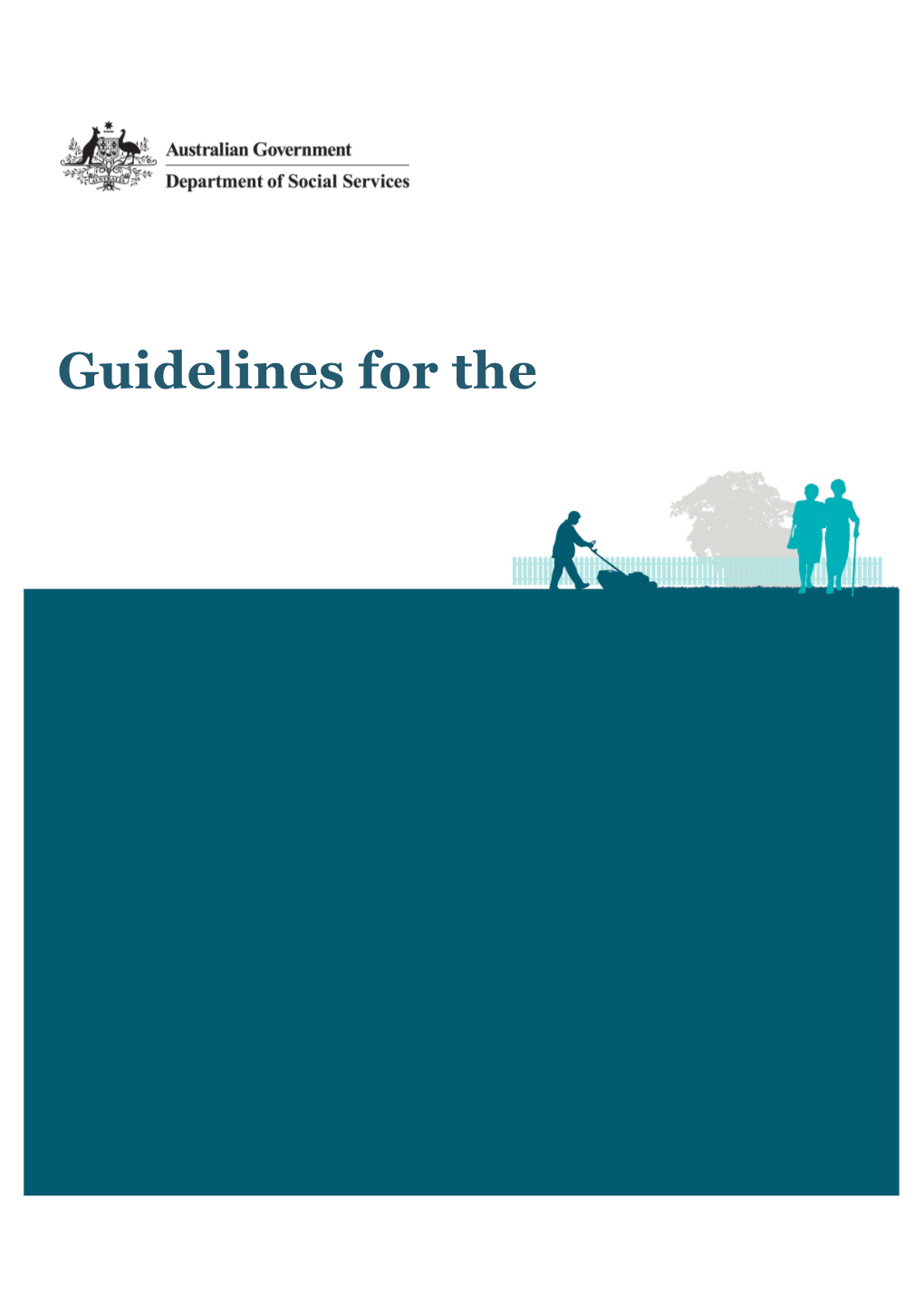 Guidelines for the Aged Care Complaints Scheme