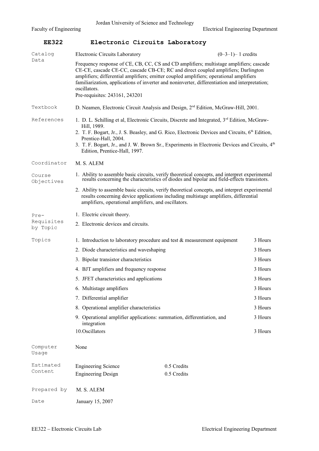 Jordan University of Science and Technology s9