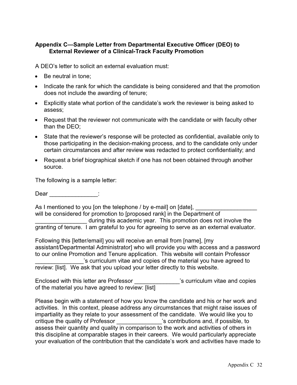 Procedural Guidelines for Tenure and Promotion Decision-Making at the University of Iowa