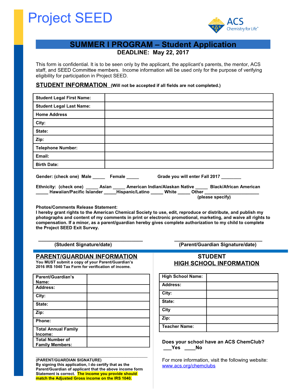 American Chemical Society s1