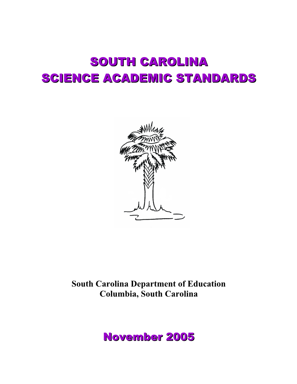 South Carolina Department of Education