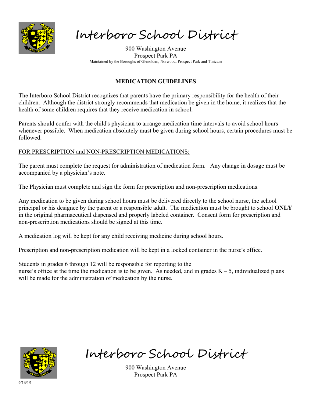 Interboro School District