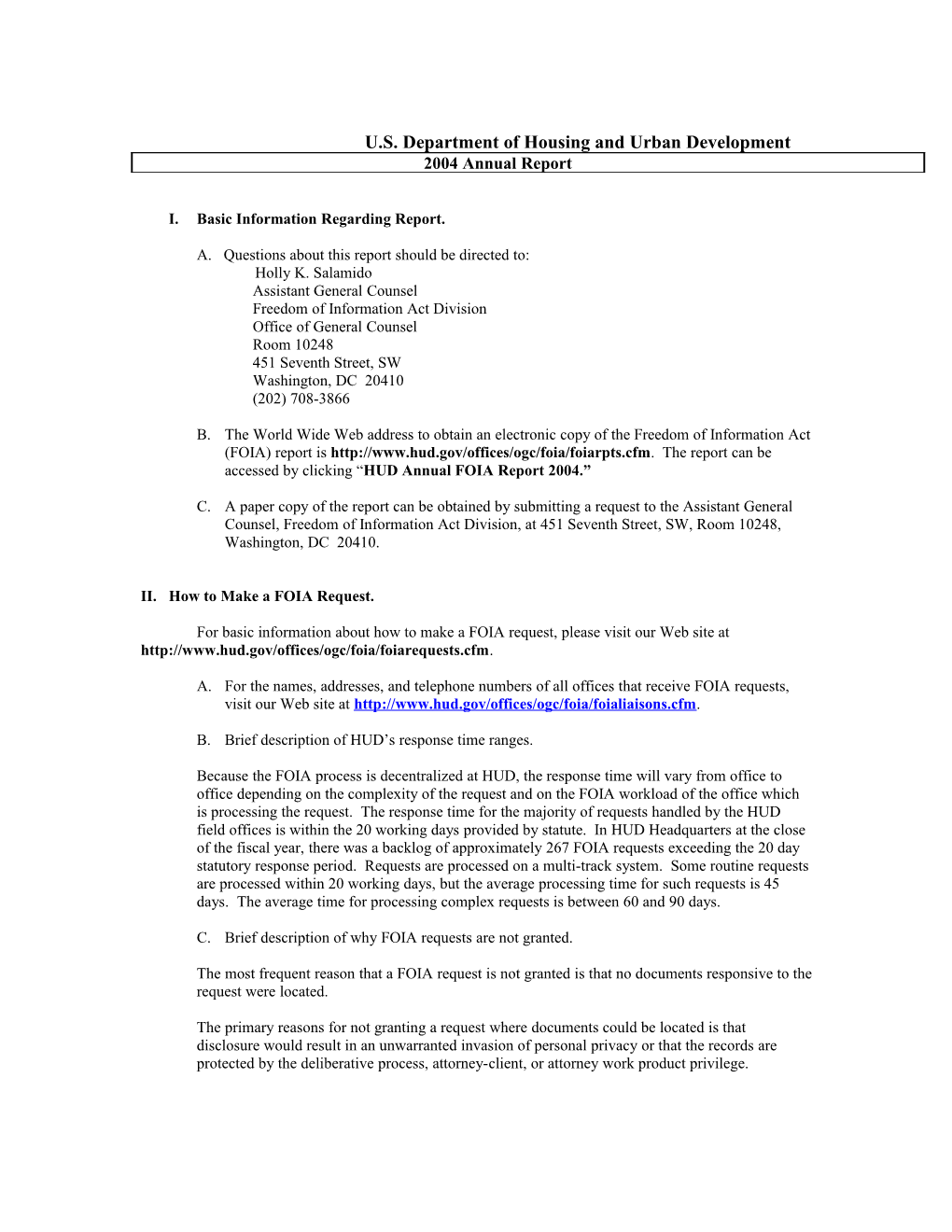 U.S. Department of Housing and Urban Development s48