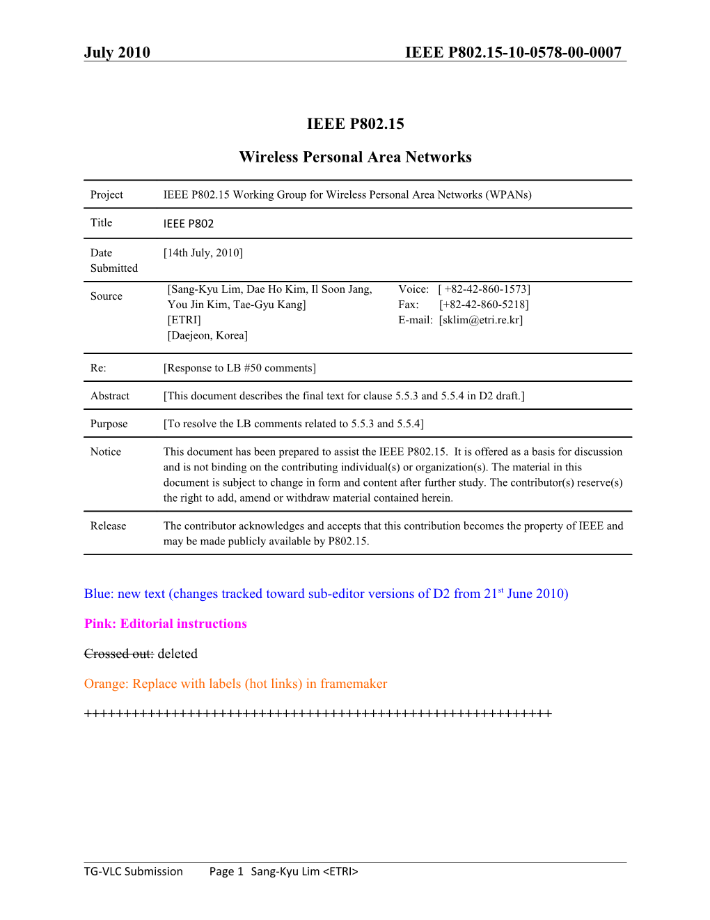 Wireless Personal Area Networks s34