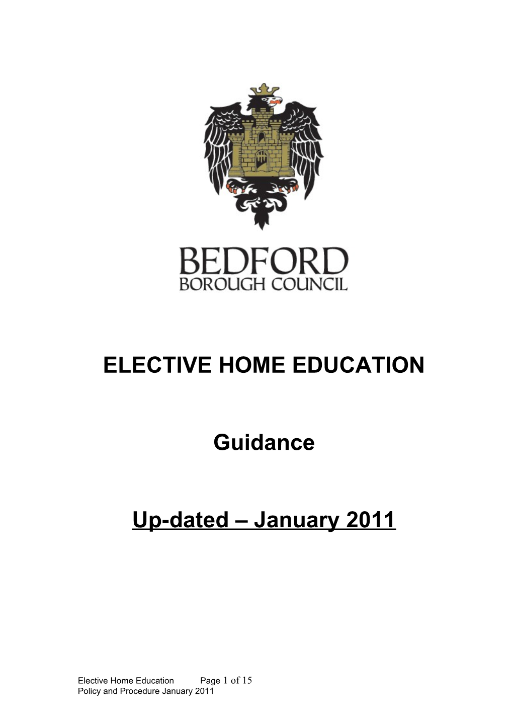 Elective Home Education