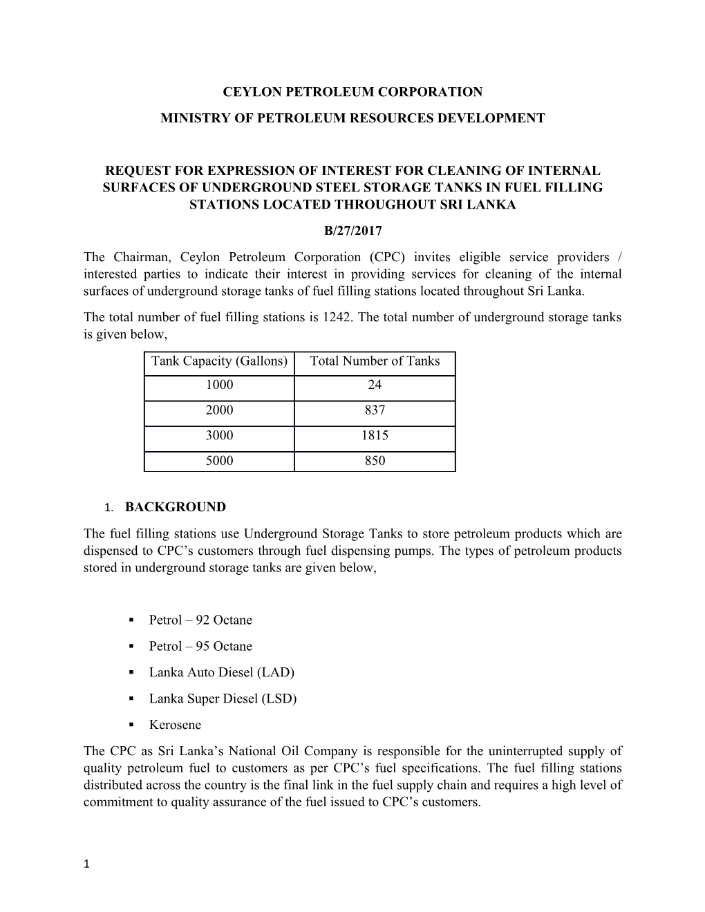 Ministry of Petroleum Resources Development