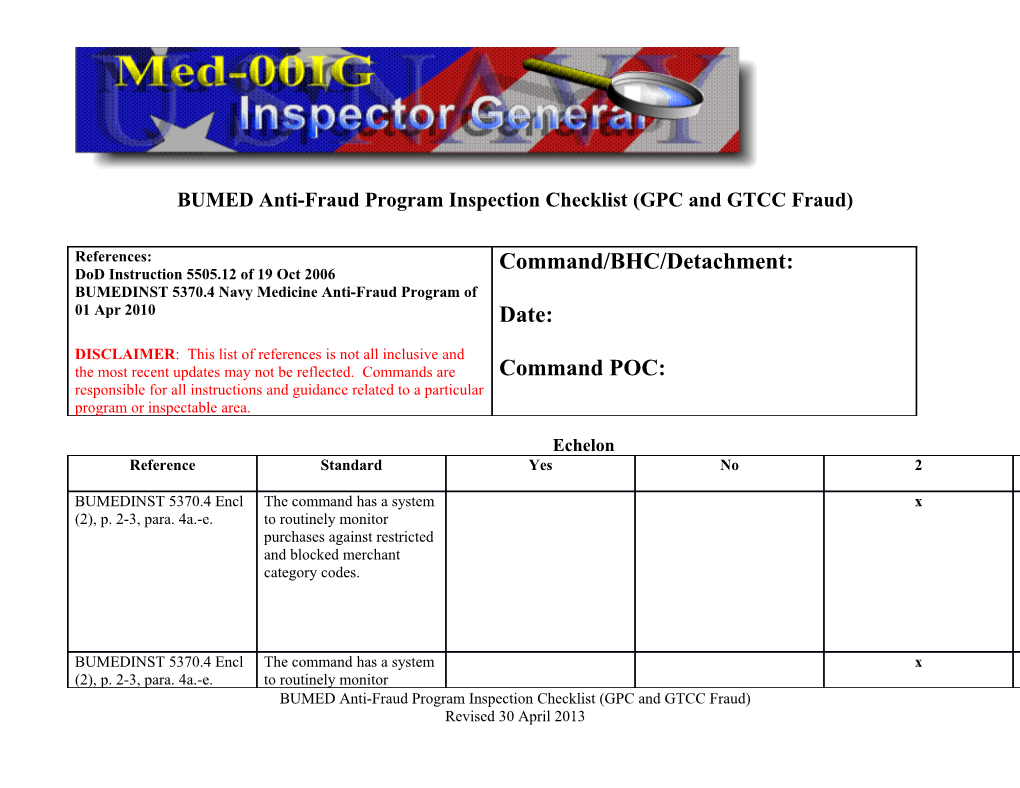 Waste Fraud and Mismangement