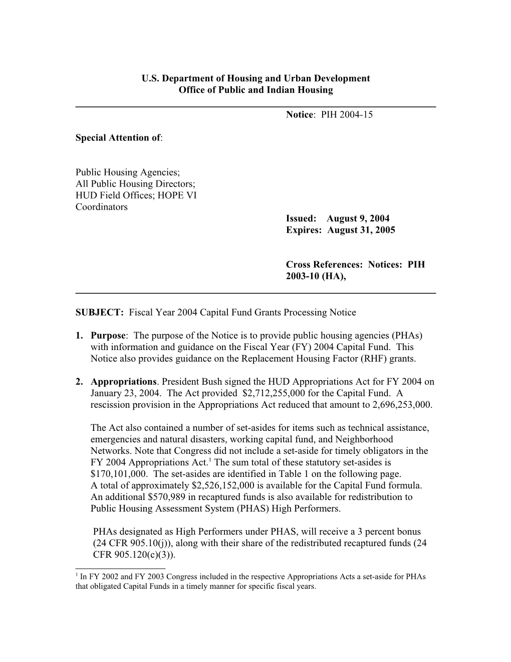 U.S. Department of Housing and Urban Development s42