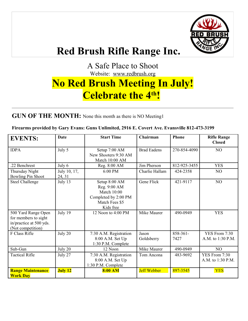 Red Brush Rifle Range Inc s1