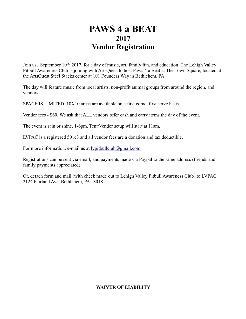 Vendor Registration s1