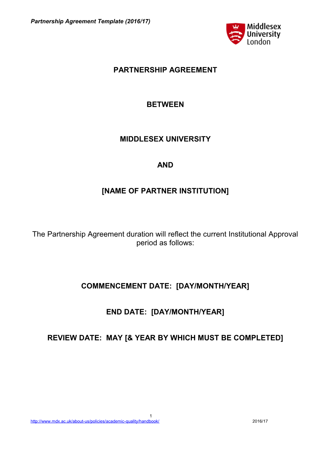 Partnership Agreement s1