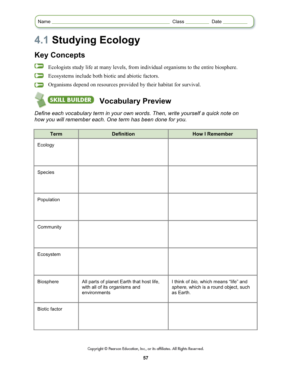 4.1 Studying Ecology