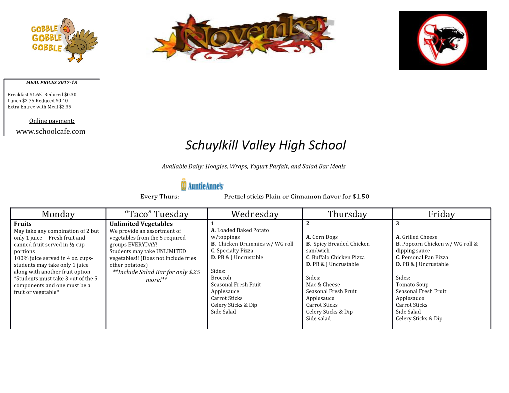 Schuylkill Valley High School