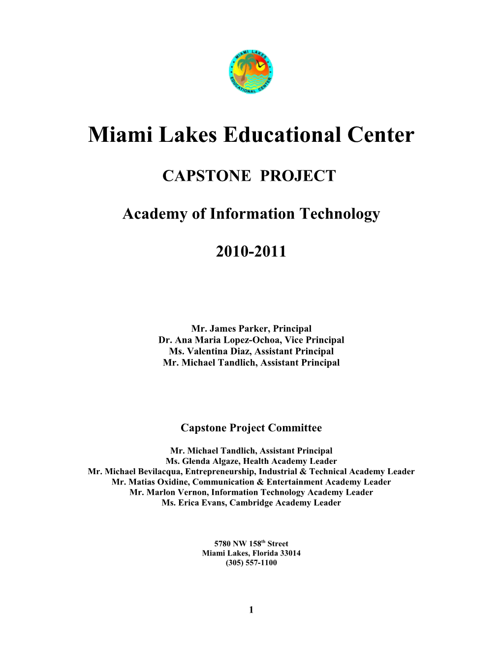 Miami Lakes Educational Center