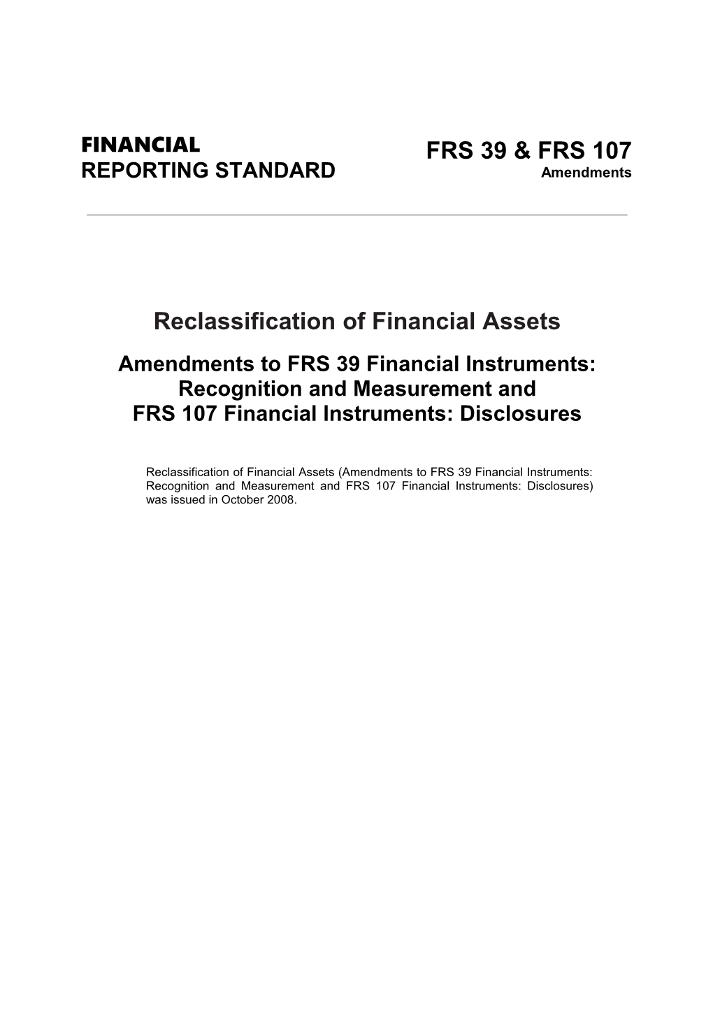 Amdments to IAS 39 and IFRS 7.Fm