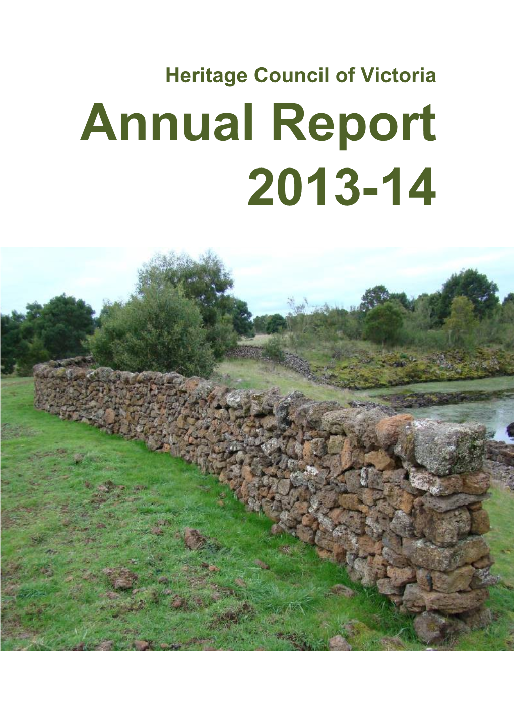 Heritage Council Annual Report 2013-14