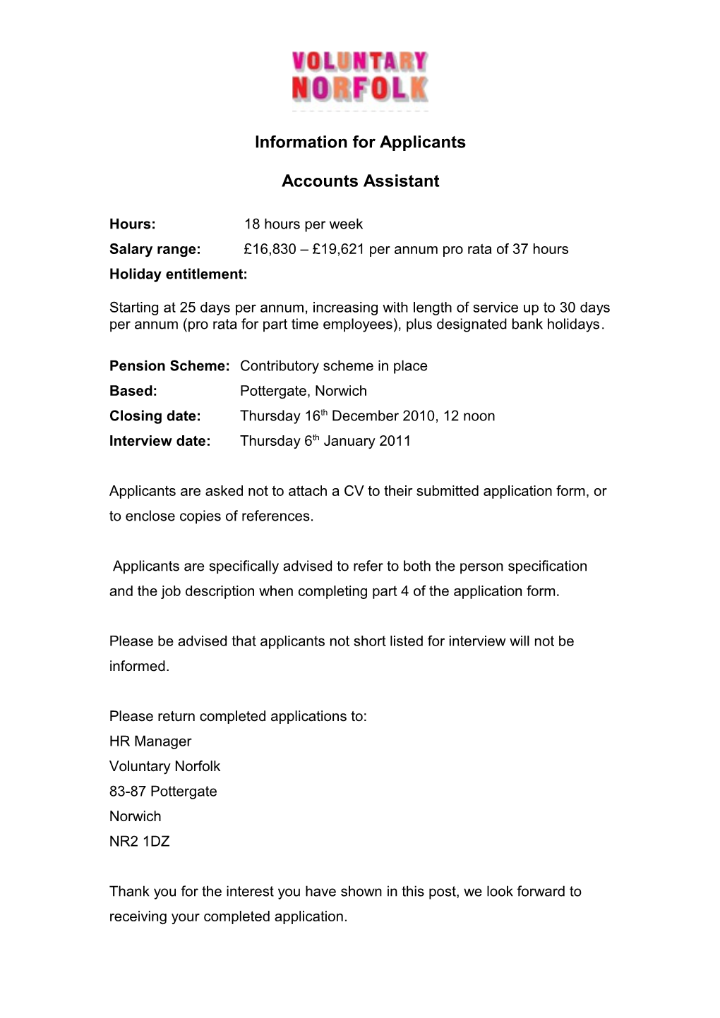 Information for Applicants s3