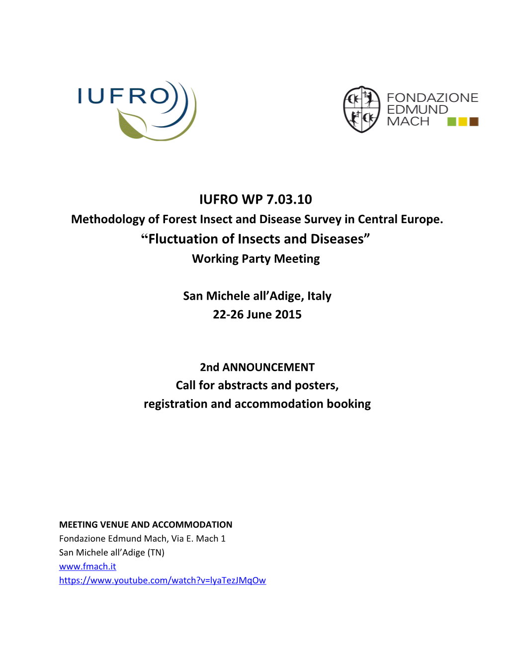 Methodology of Forest Insect and Disease Survey in Central Europe