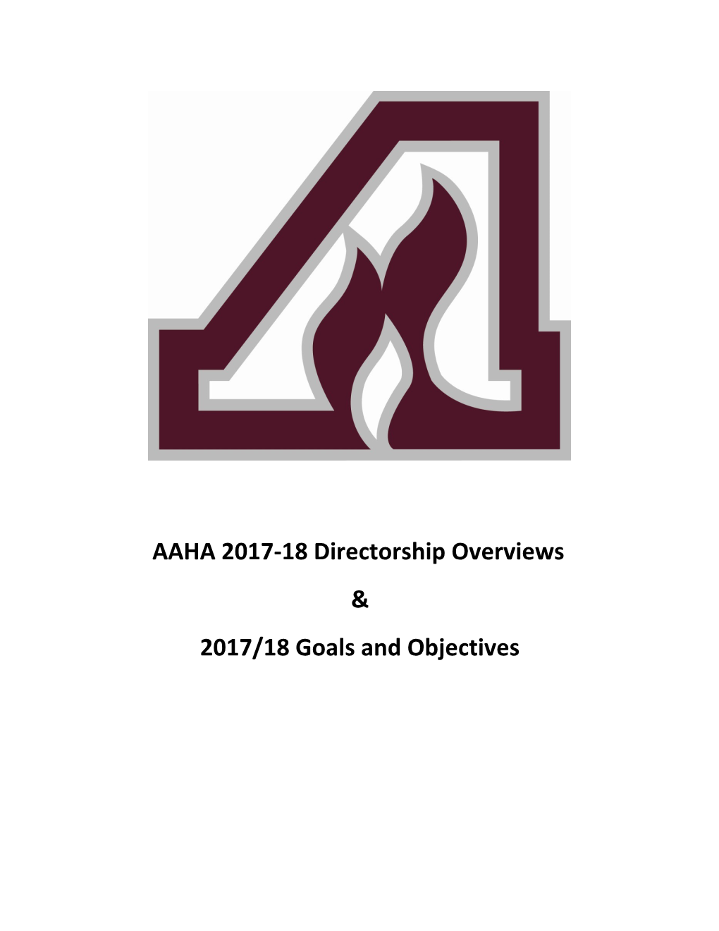 AAHA 2017-18 Directorship Overviews