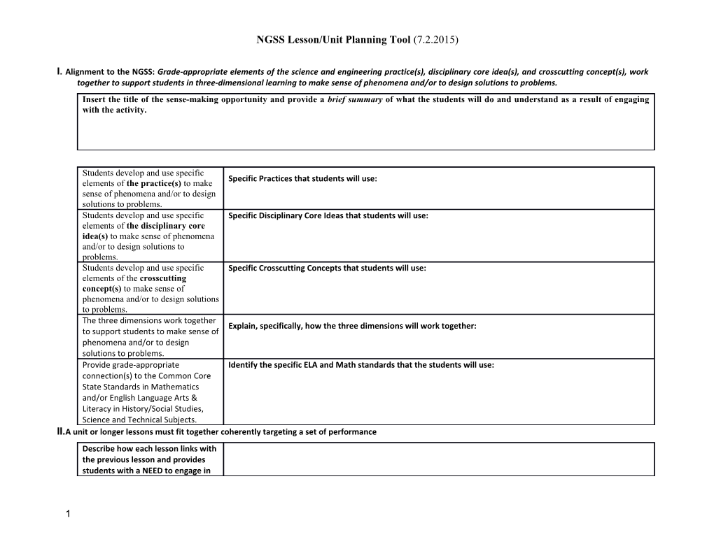 NGSS Lesson/Unit Planning Tool (7.2.2015)