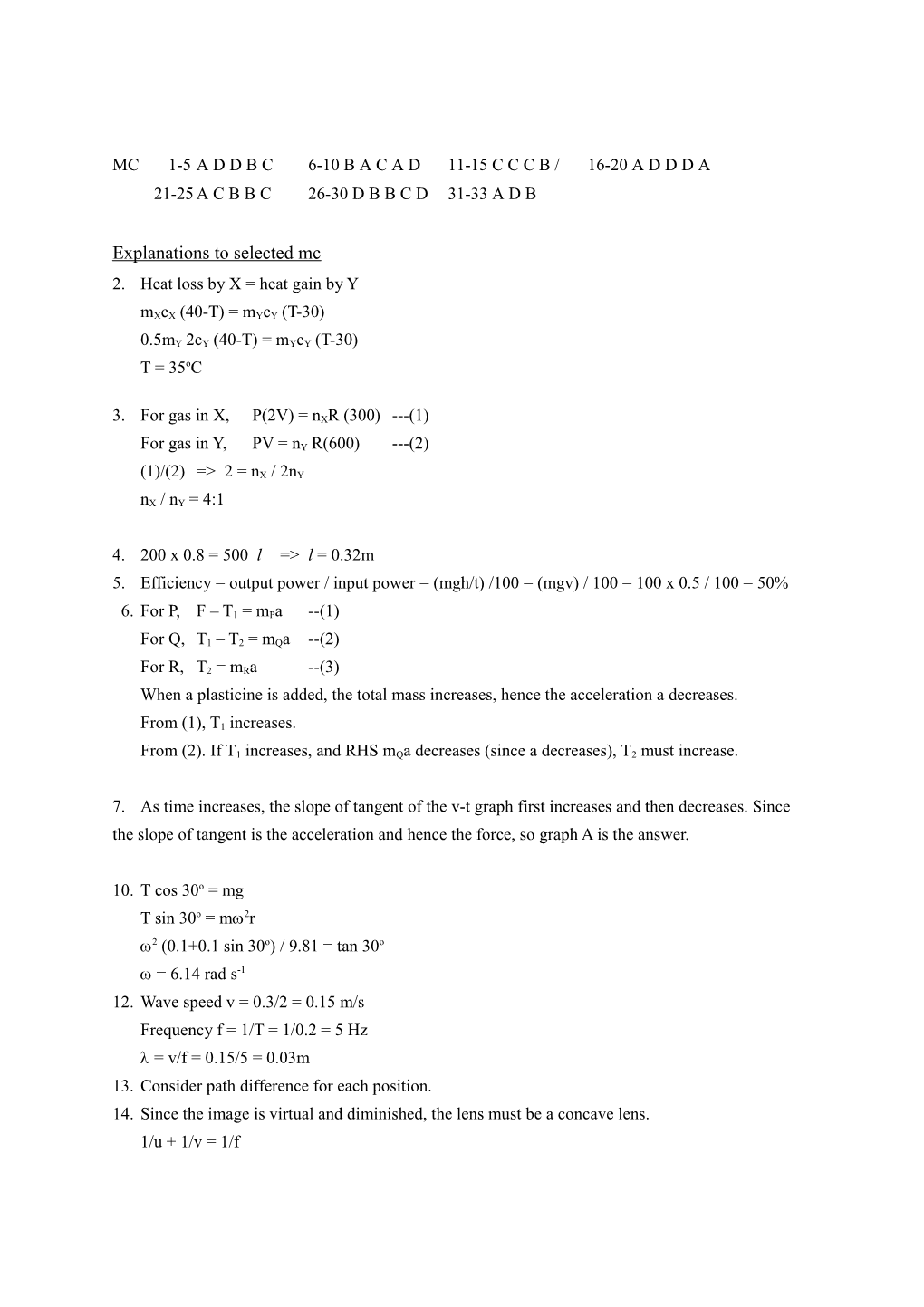 Cmock Exam IV Paper 2