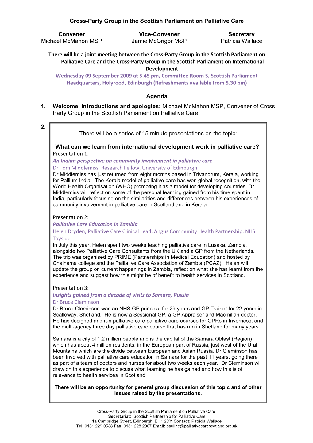 Proposed Cross-Party Group s1