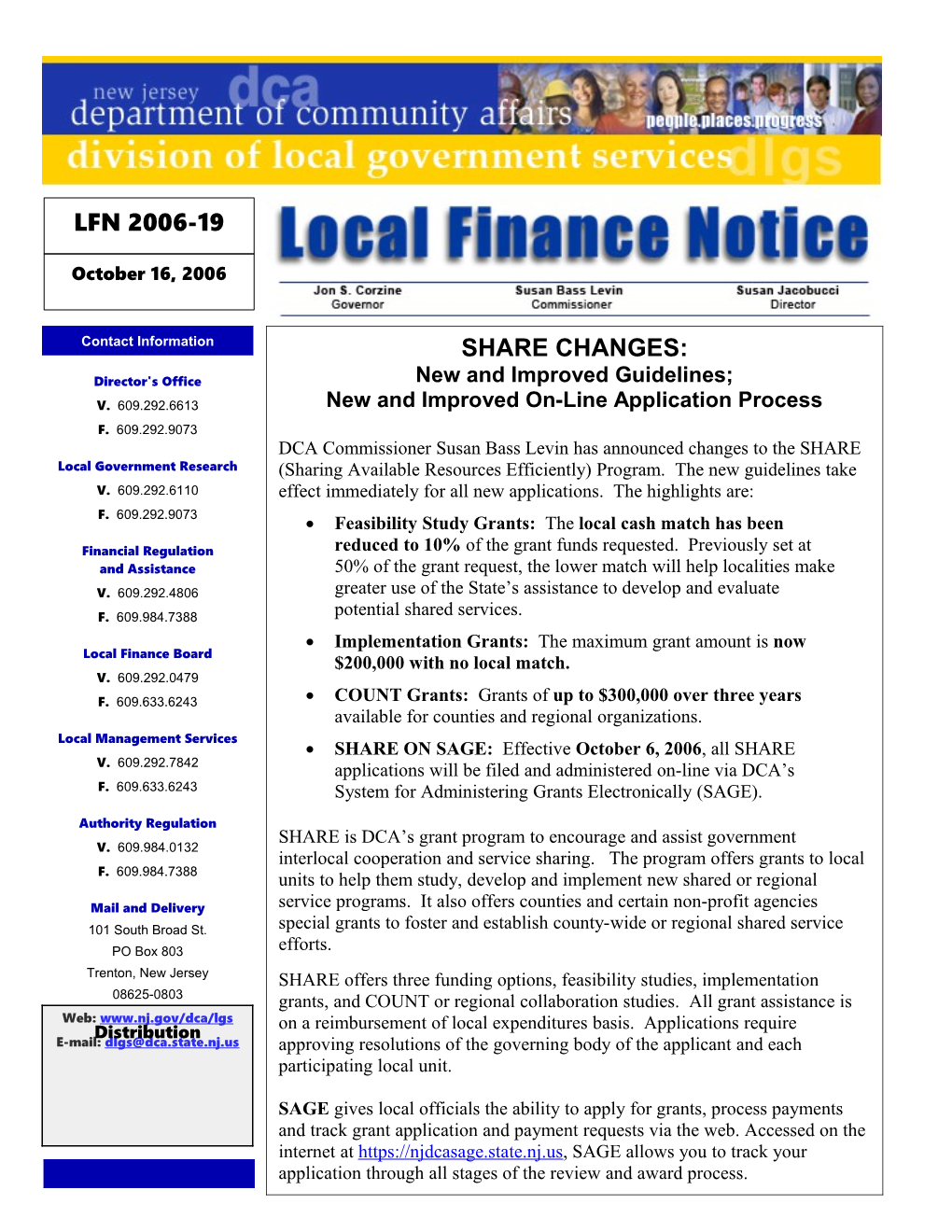 Local Finance Notice 2006-19October 16, 2006Page 1