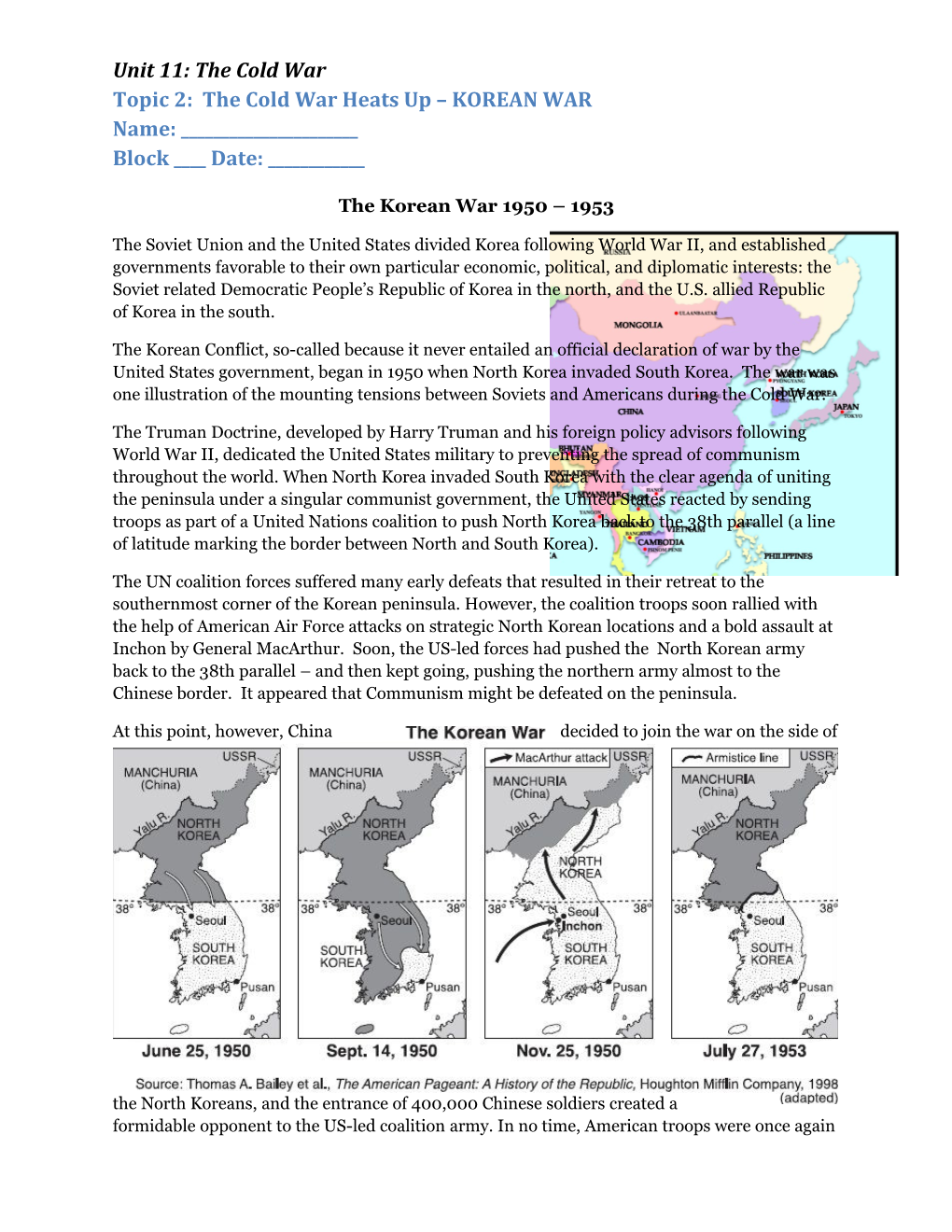 The Korean War 1950 1953