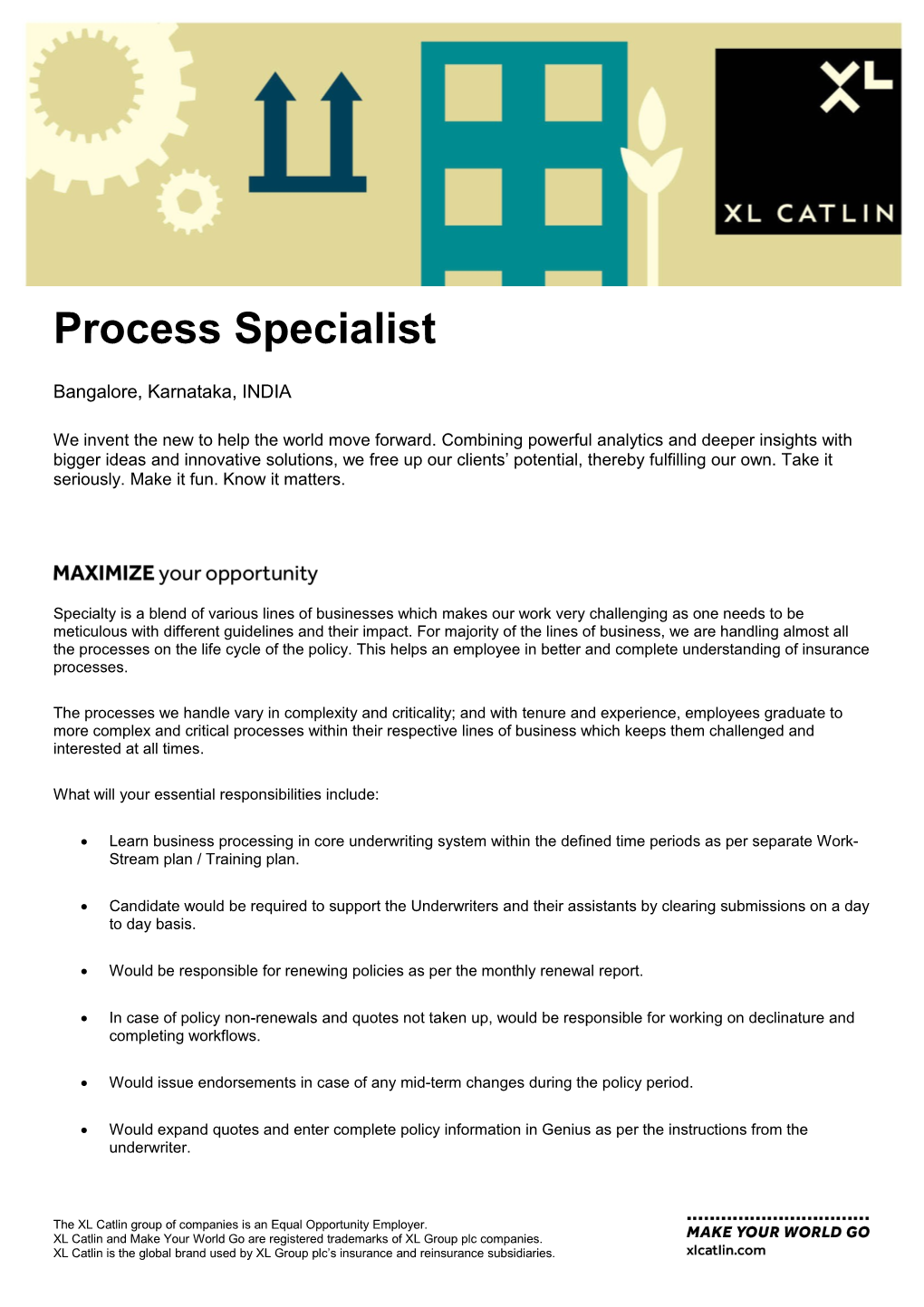 Process Specialist