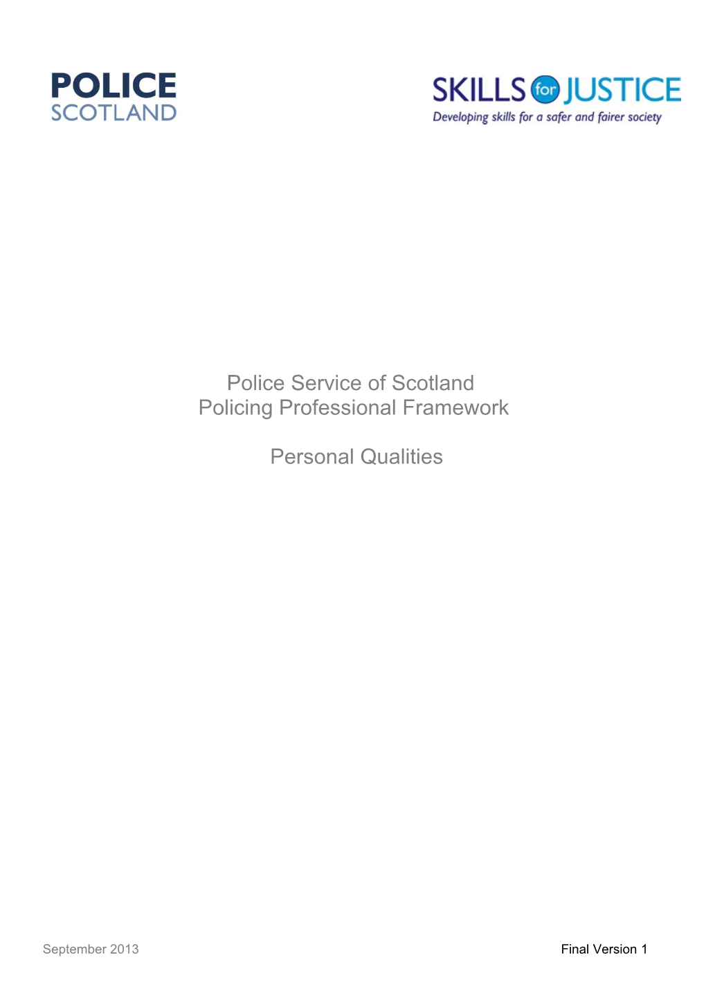 Police Service of Scotland