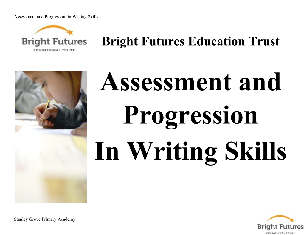 Writing Assessment - Working Towards L1 (W)