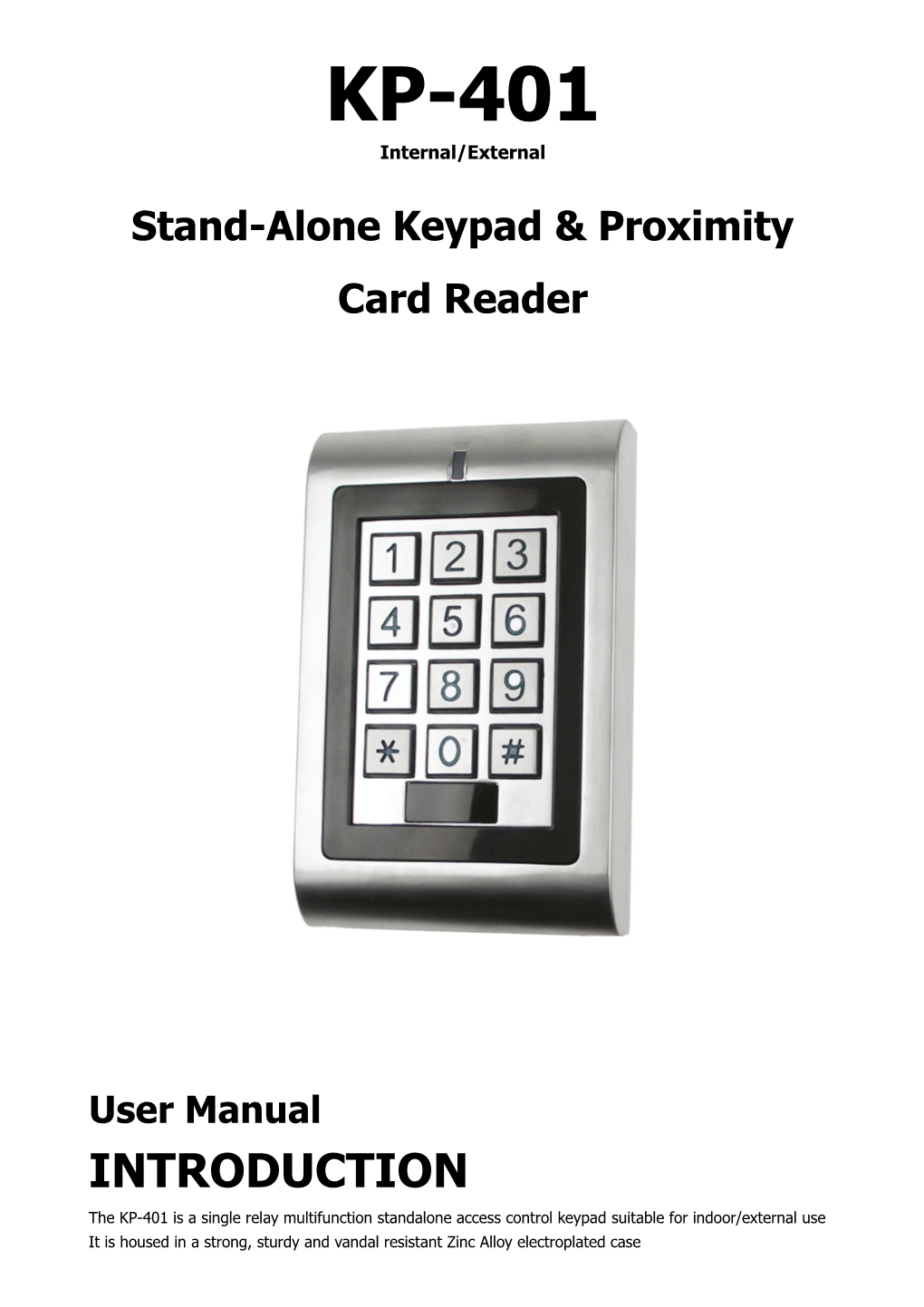 K401-IE User Manual