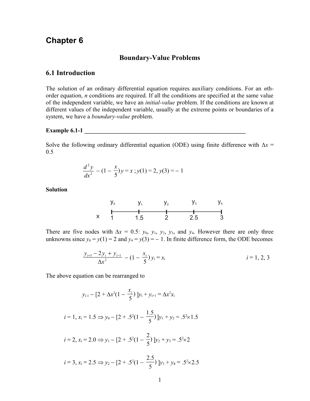 Boundary-Value Problems